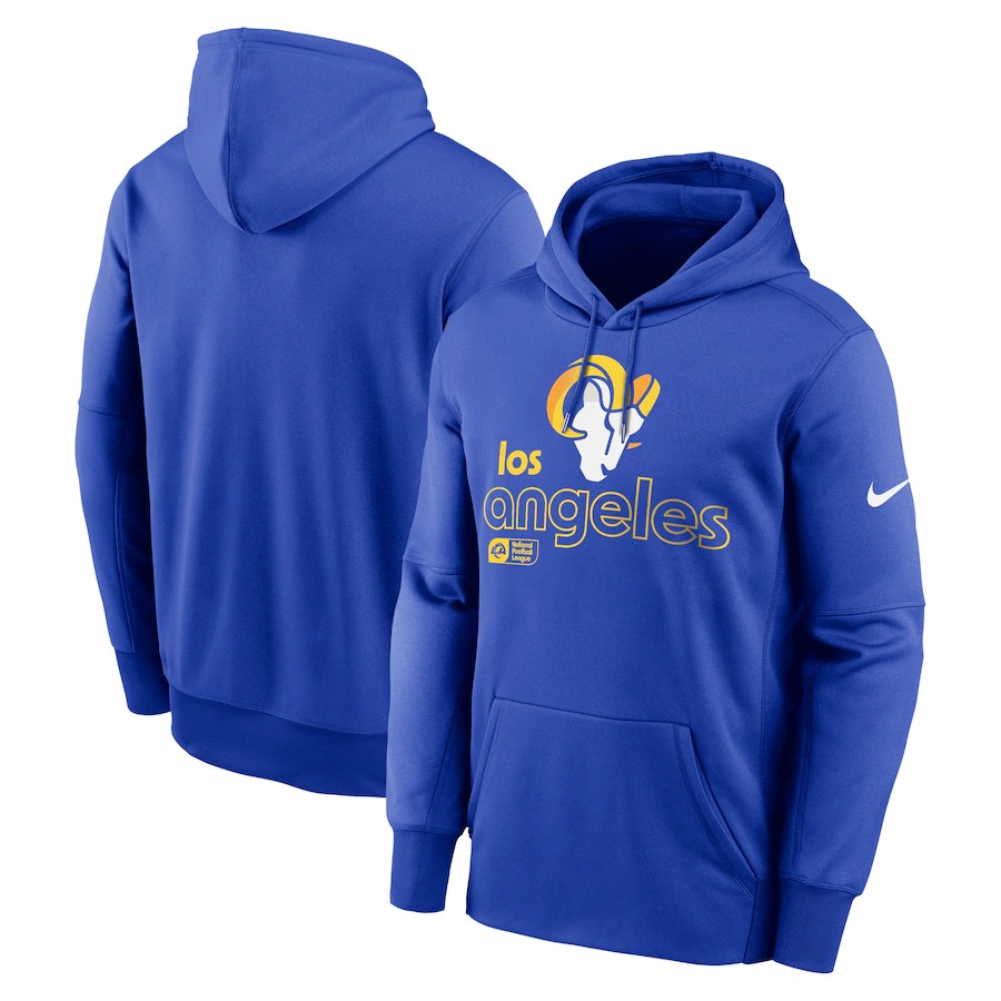 Men Los Angeles Rams blue 03 NFL 2024 hoodie->los angeles rams->NFL Jersey